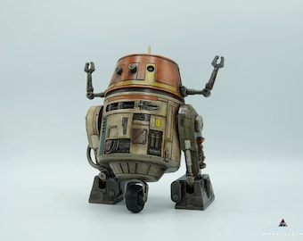 CHOPPER Chatter Back Model Droid, Droid Customization, Paint & Weathering for C1 Unit Chopper Ahsoka Rebels Series