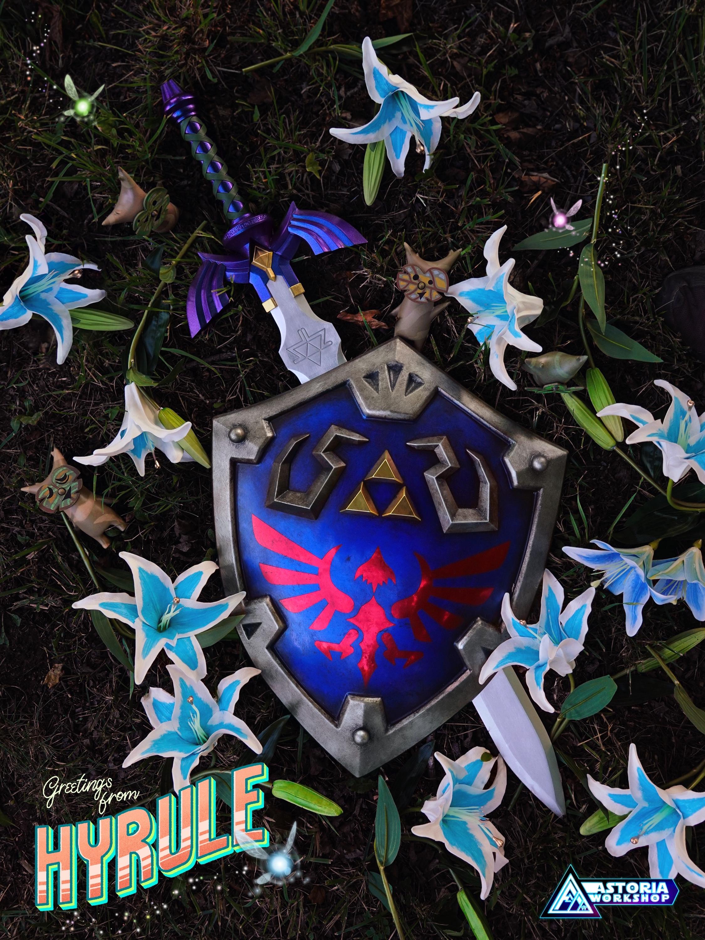 ゼルダの伝説 マスターソード V3 等身大メタルレプリカ、ブレス オブ