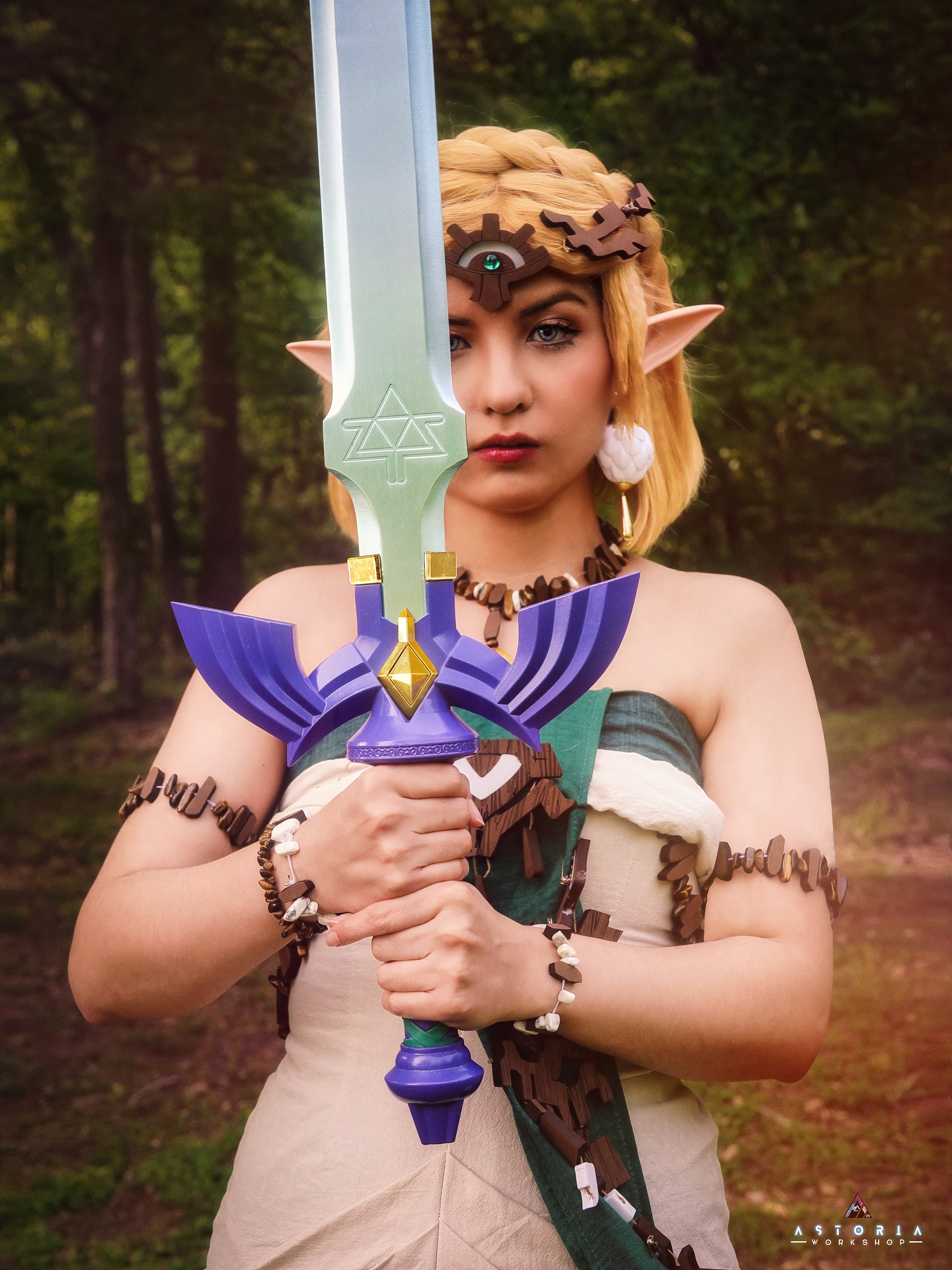 Zelda Tears of the Kingdom Master Sword V3 Full-Size Metal Replica Breath of the Wild BOTW TOTK