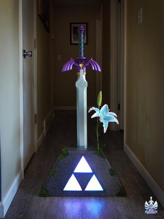 ゼルダの伝説 ライトアップ トライフォース ディスプレイ 時の