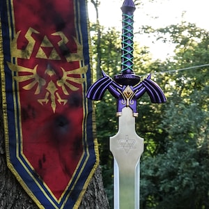 Legend of Zelda Master Sword Full-Size Metal Replica, Breath of the Wild, Twilight Princess, Ocarina of Time, Tears image 5