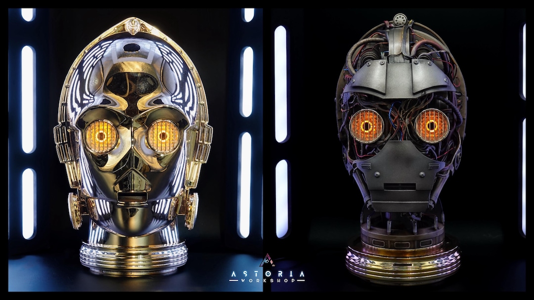 figura a tamaño real robot c3po star wars life size figure figura a tamaño real robot c3po star wars life size figure