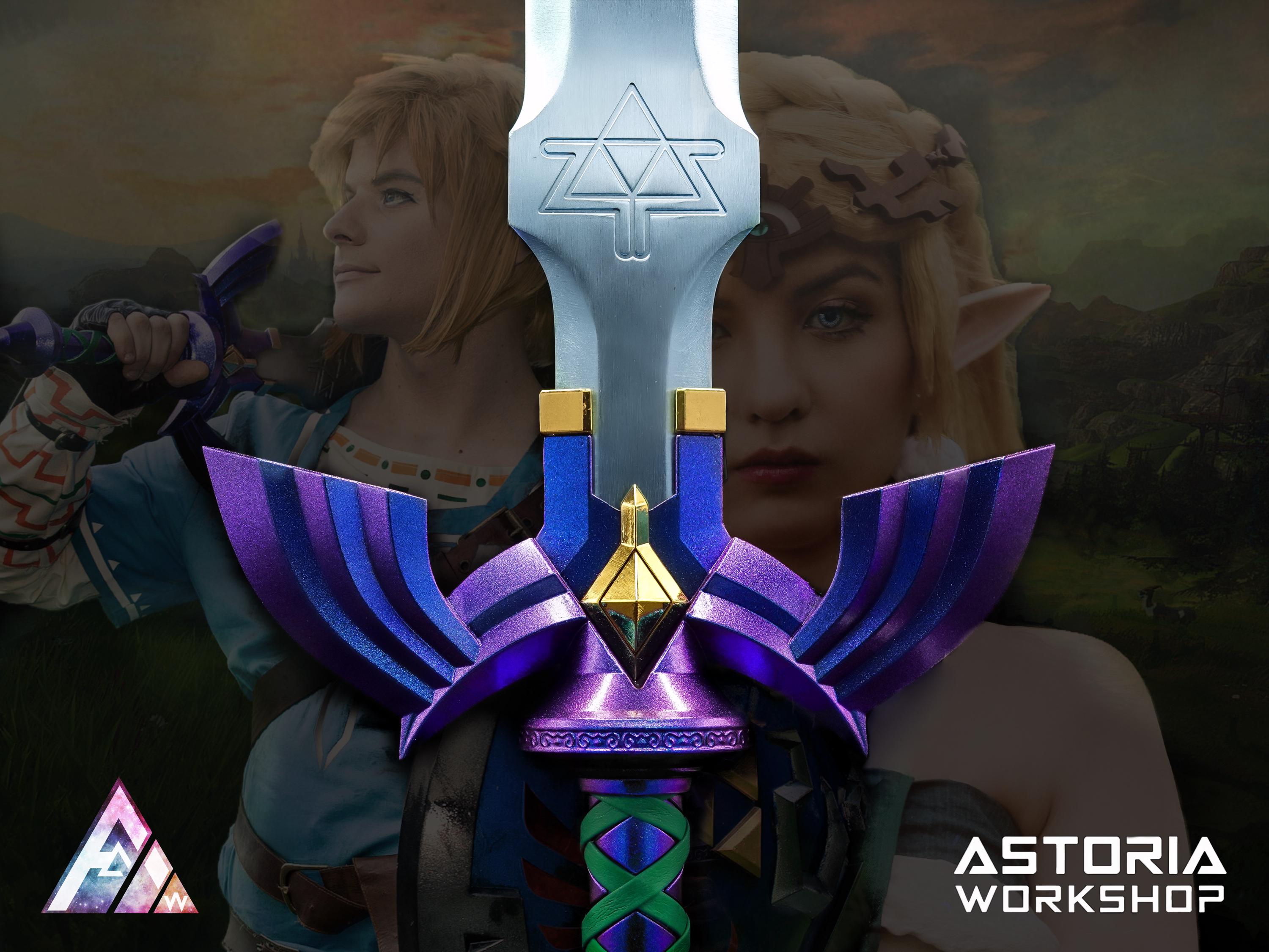 ゼルダ マスターソード V3 実物大メタルレプリカ、ブレス オブ