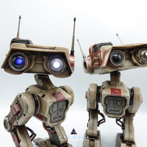 BD-1 Mubo’s Droid Builders Galaxy’s Edge Droid Customization, Paint & Weathering for BD Unit Fallen Order Jedi Survivor