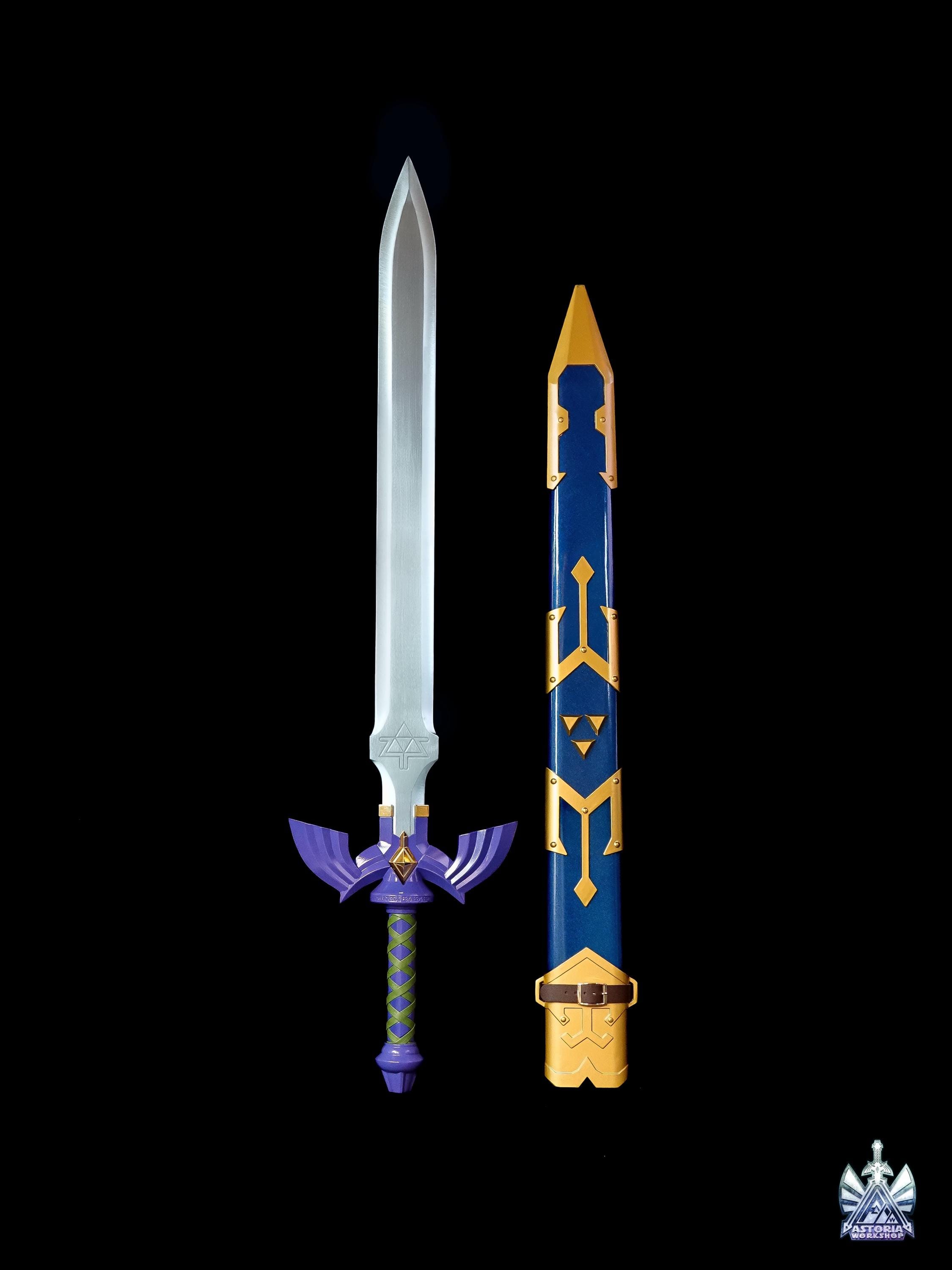 Hylian Sheath - Zelda Master Sword V3 Wooden Life-size Accessory
