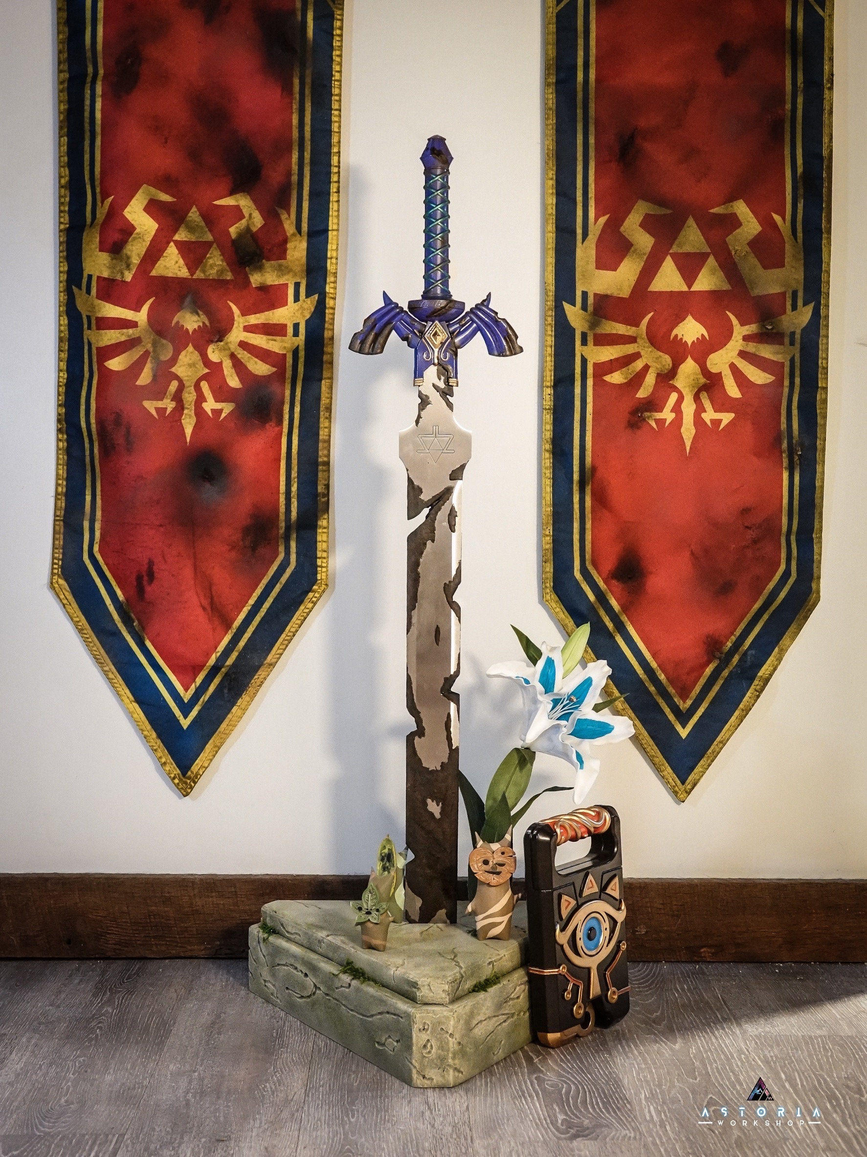 Bandera de Hyrule de Legend of Zelda, bandera del castillo de Hyrule,  bandera hyliana MASSIVE TOTK BOTW Hyrule Kingdom - Etsy México, image size:1773x2364