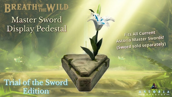 ゼルダの伝説 マスターソード ディスプレイ台座、ブレス オブ ザ