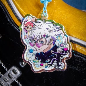 Deforaba Jujutsu Kaisen Kaigyoku/Gyokusetsu Keychain