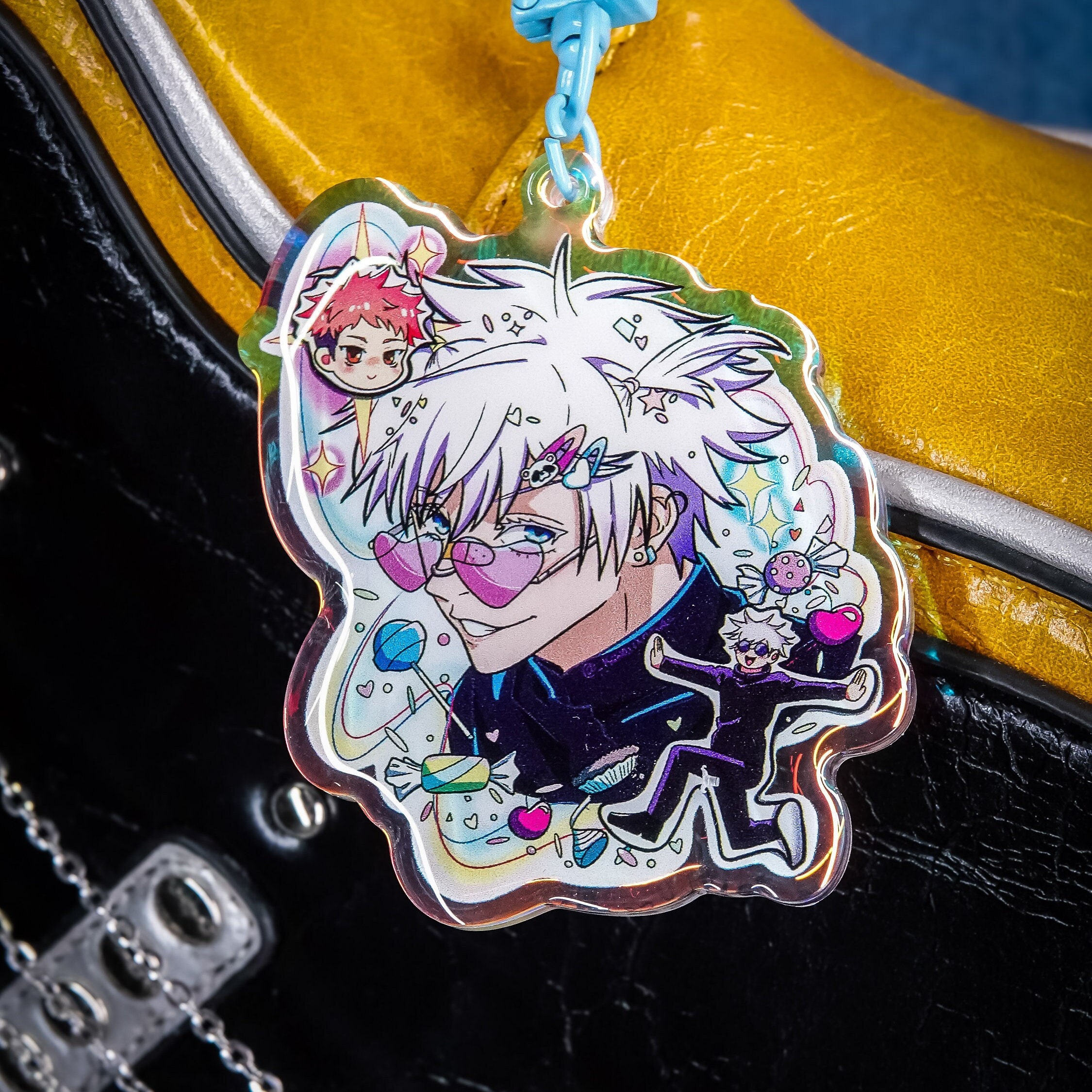 Satoru Gojo, lanyard syle 😎 Available Now #jujutsukaisen #jujutsukais