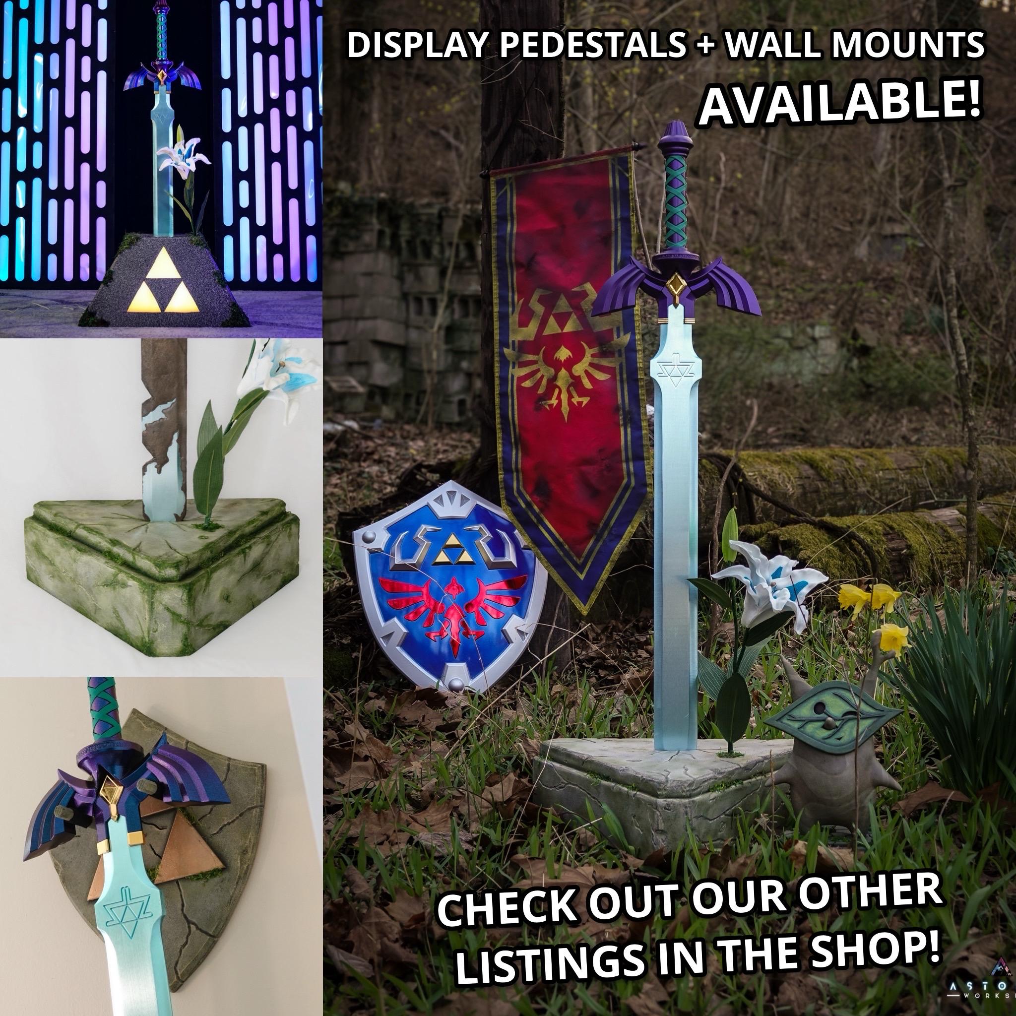 Zelda Master Sword V3 Life Size Metal Replica, Breath of the Wild