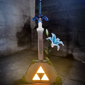Legend of Zelda Master Sword Full-Size Metal Replica, Breath of the Wild, Twilight Princess, Ocarina of Time, Tears image 7