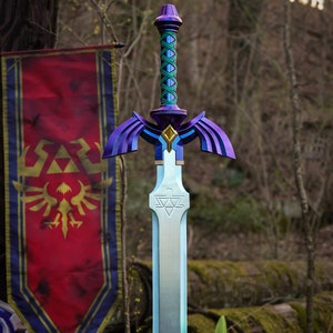 NEW Zelda Master Sword V3 Full-Size Metal Replica, Breath of the Wild, Twilight Princess, Ocarina of Time, Tears of the Kingdom, TOTK, BOTW image 7