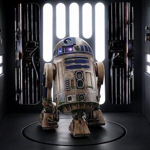 R2-D2 Mubo’s Droid Builders Galaxy’s Edge Droid Customization, Paint & Weathering for R2 Unit Classic Prequel Trilogy
