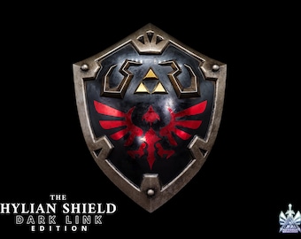ハイリアの盾 - ゼルダの実物大1:1金属レプリカ BOTW、TOTK、オカリナ