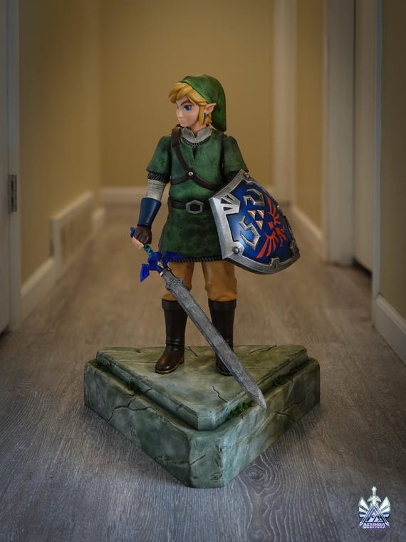 Link MASSIVE Replica Figure Statue From Zelda - Etsy