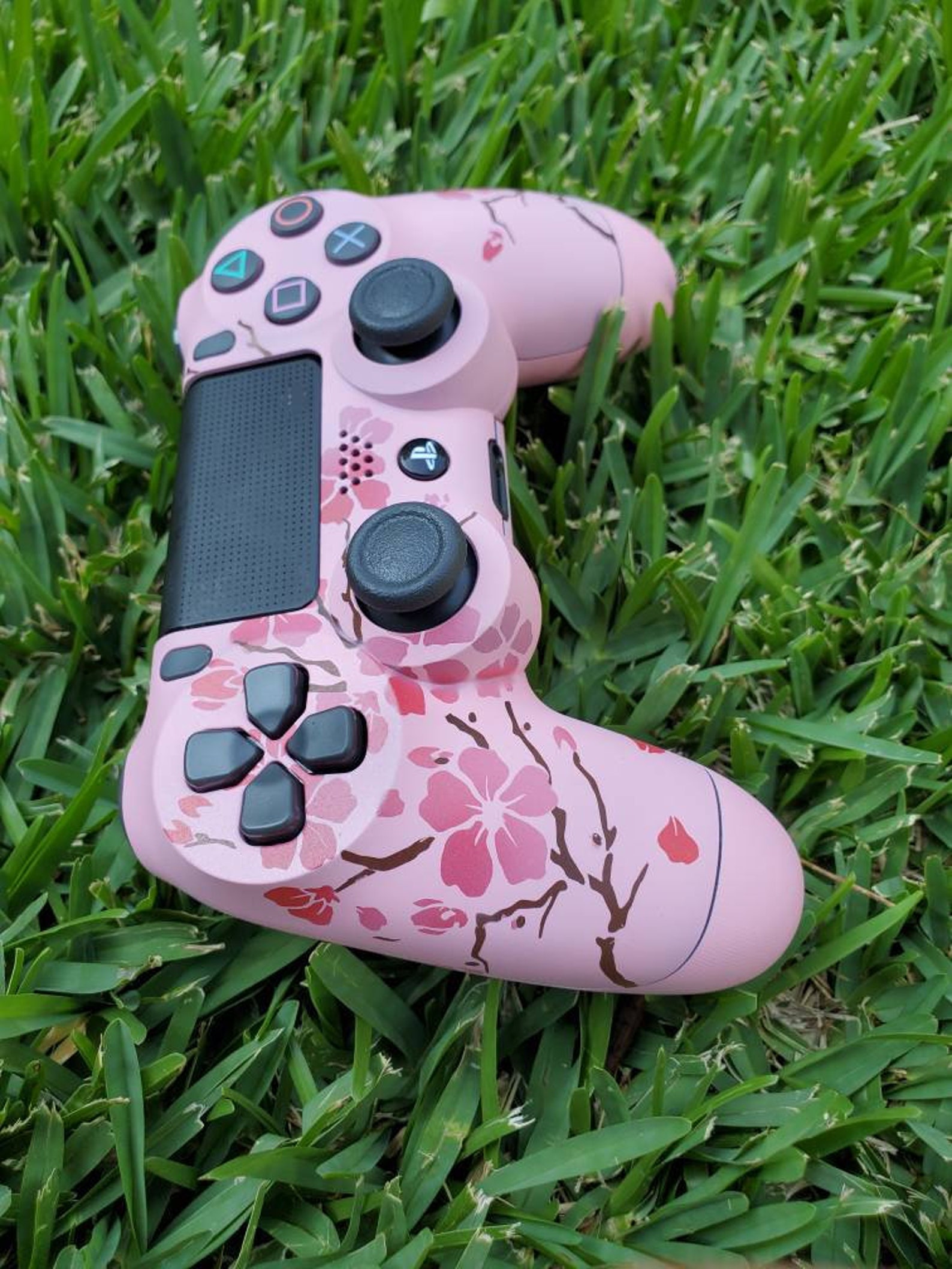 Custom Painted Cherry Blossom PS4 Controller Etsy