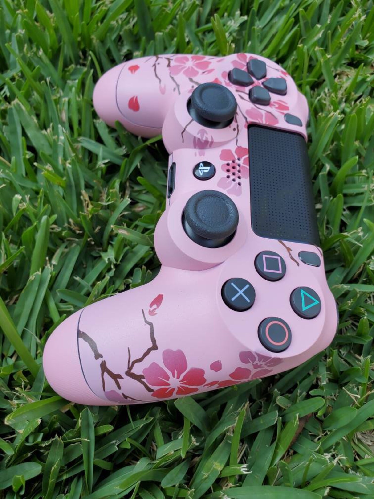 Custom Painted Cherry Blossom PS4 Controller Etsy