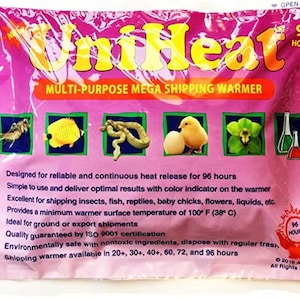96 hours heat pack