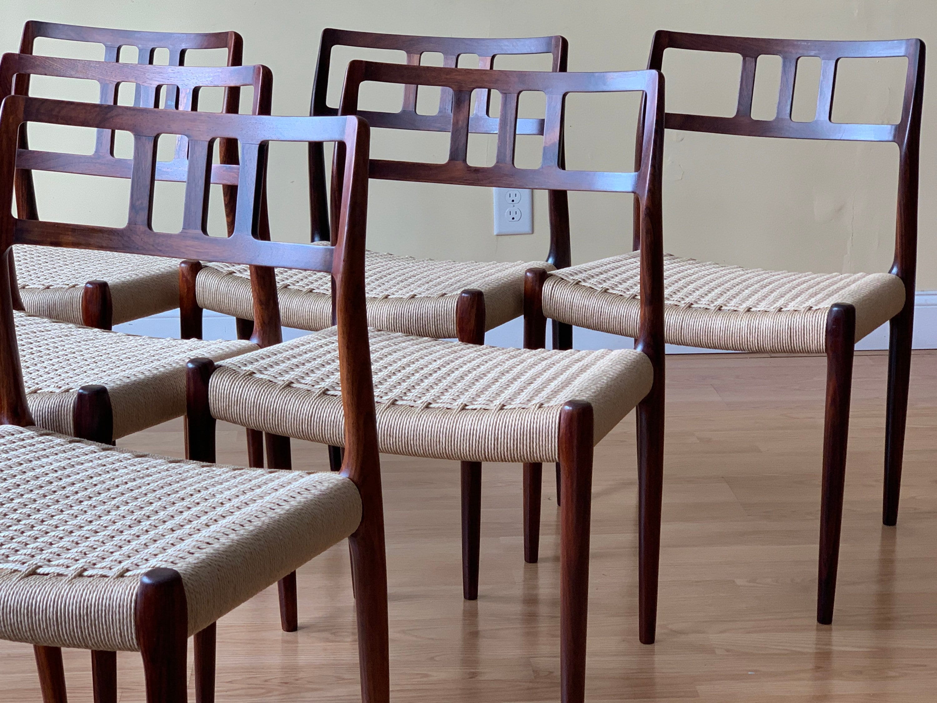 Møller Model 79 Rosewood Side Chairs