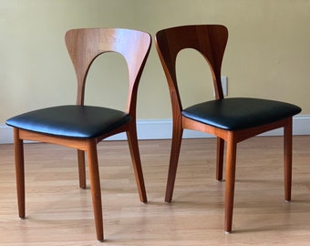 ONE Chair, Niels Koefoed Peter Chair for Koefoeds Hornslet, Danish dining side chair, side chair, desk chair, bedroom chair