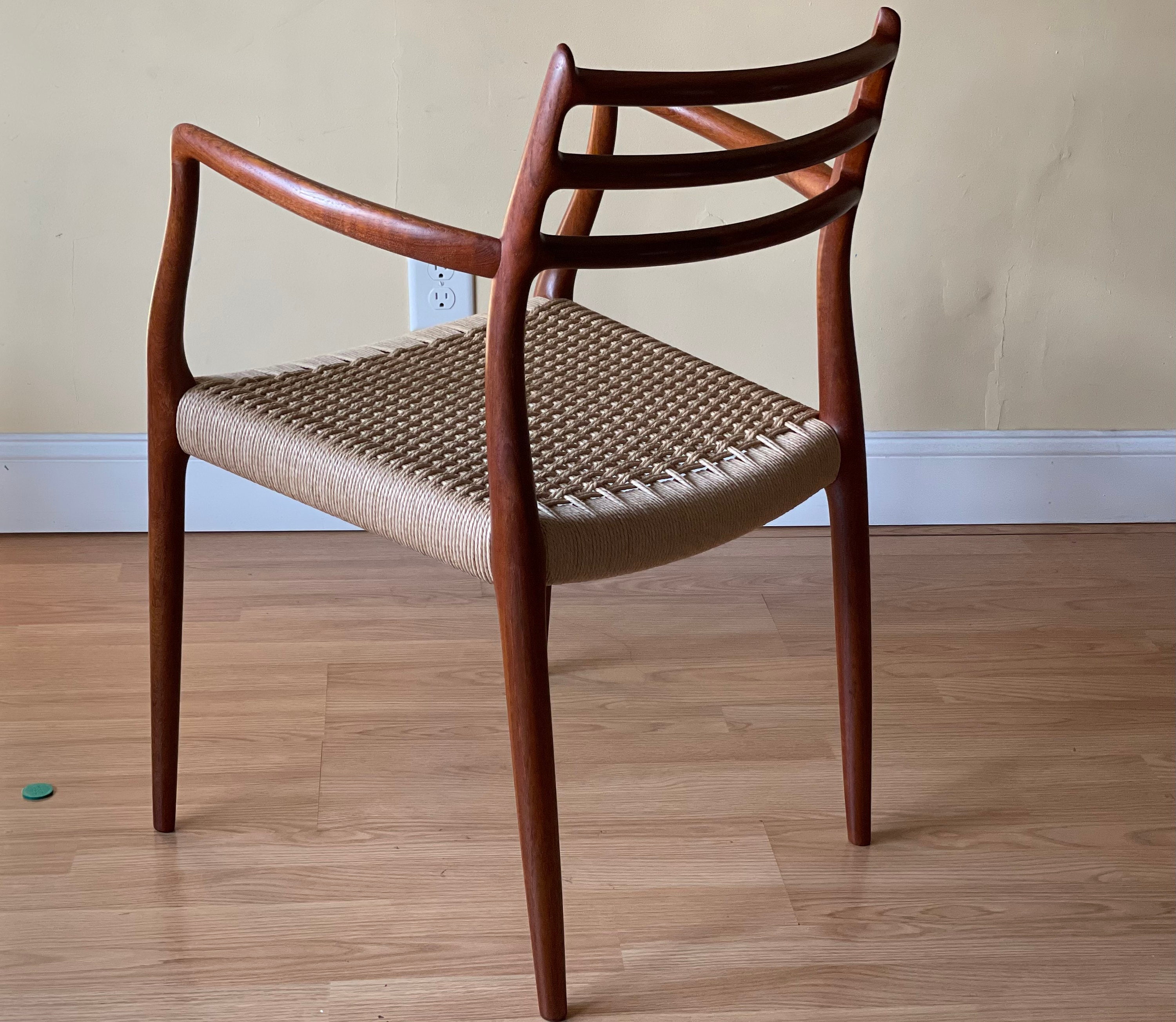 ONE Møller Model #62 Armchair, Designed by Niels Otto Møller