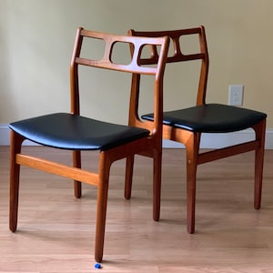 ONE Danish Teak Dining chair or Desk Chair, by D-Scan