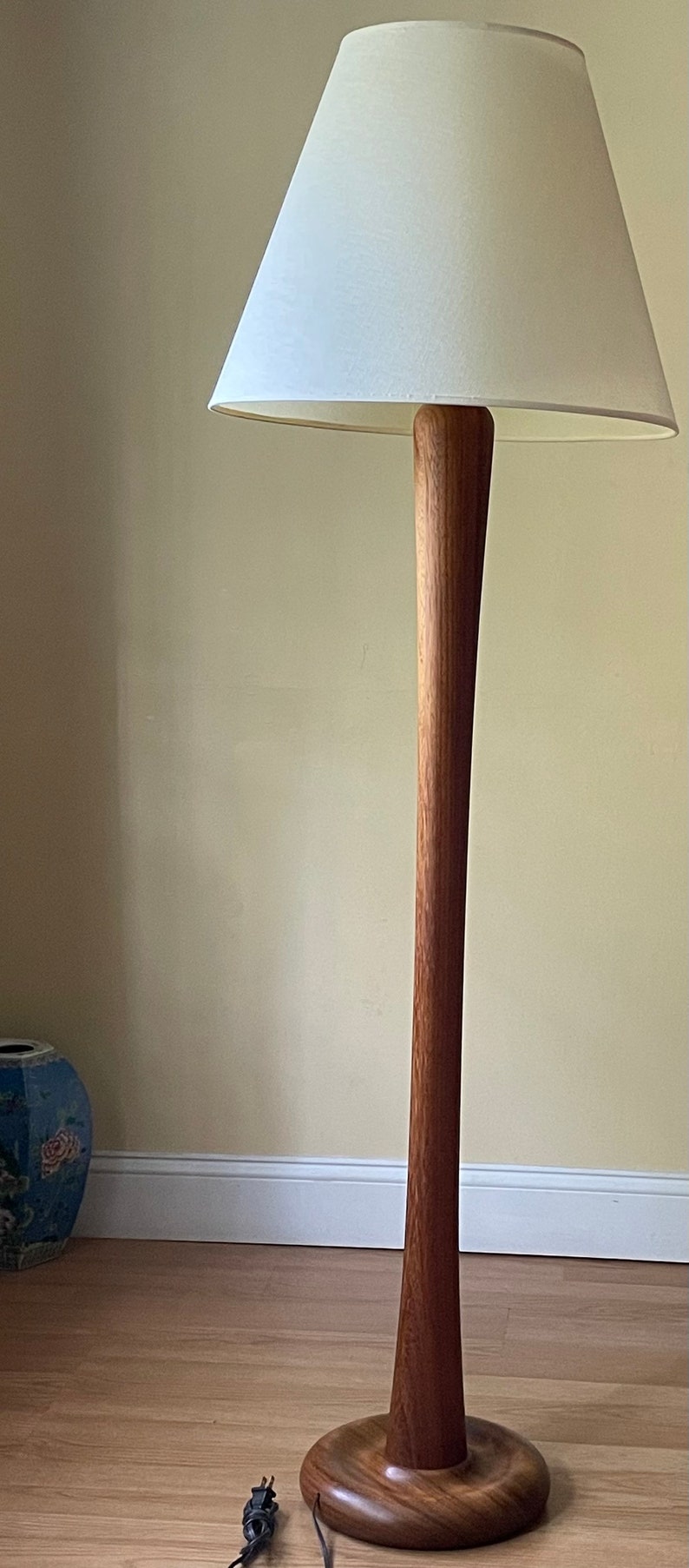 Danish Teak floor lamp image 2