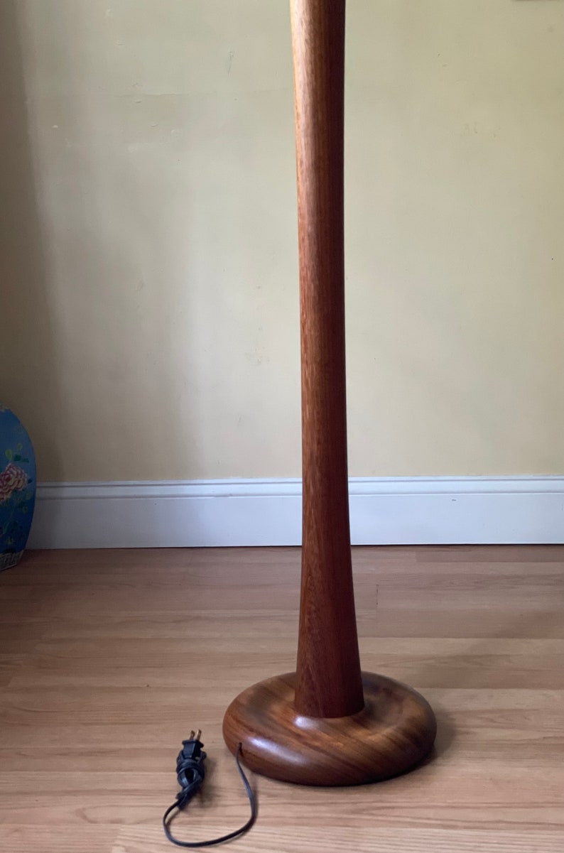 Danish Teak floor lamp image 5