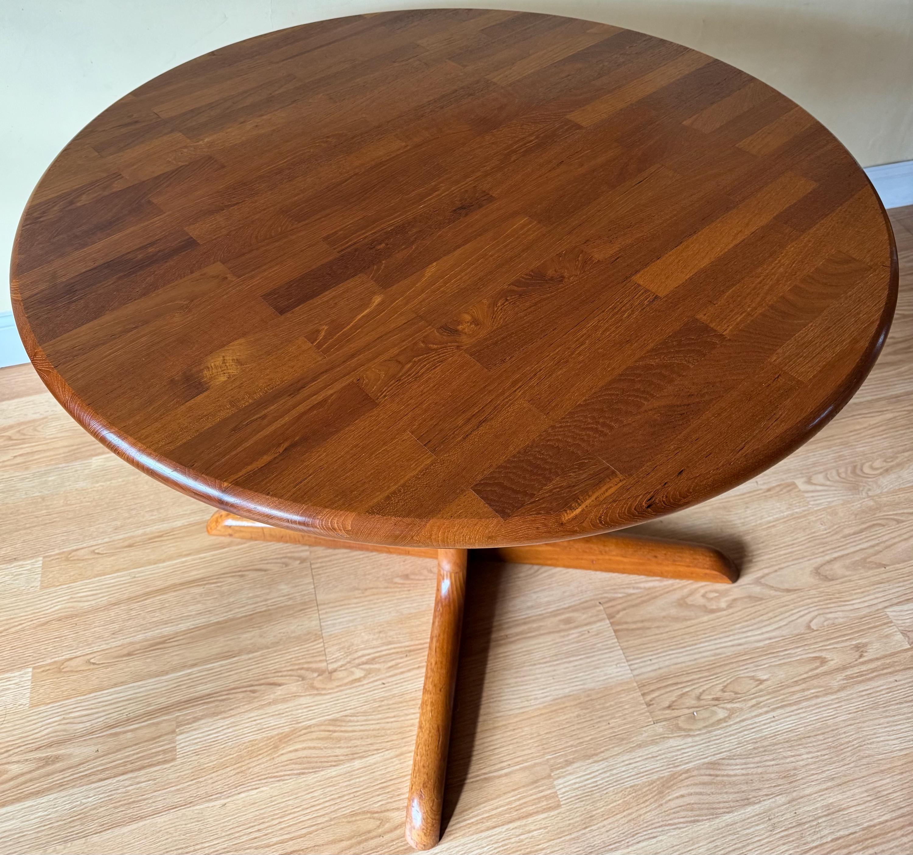 Danish Solid Teak Dining Table for 2–4