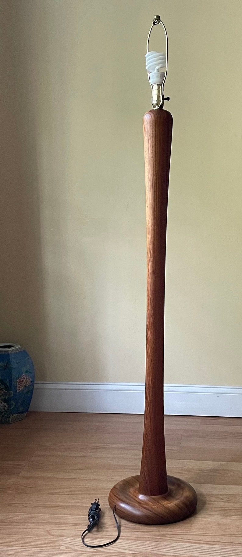 Danish Teak floor lamp image 3