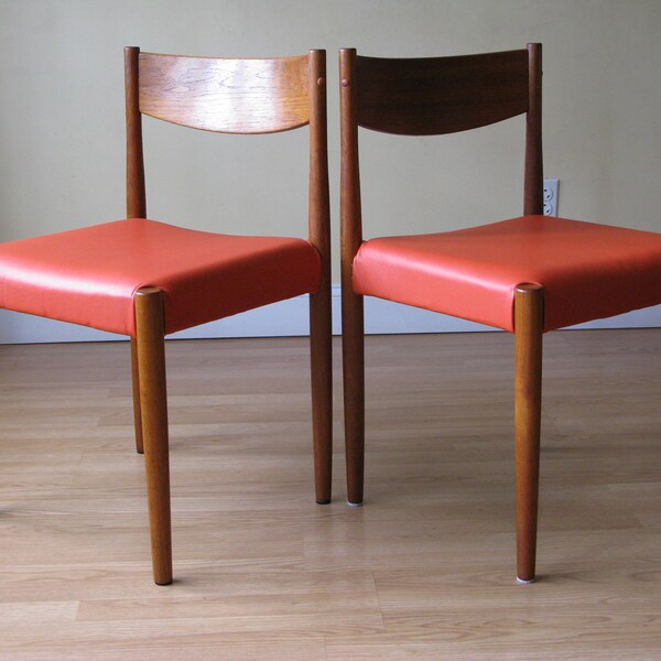 Teak Dining Chairs Etsy