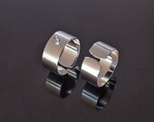 Ring, RA-02R, 1pc, Adjustable finger ring, Original rhodium plated brass, 8x0.7mm, Good for charms, High quality of gold plating,