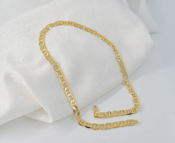 Necklace NJ 21G 1pc 16K Gold Plated Copper 46cm 18 Inches Long
