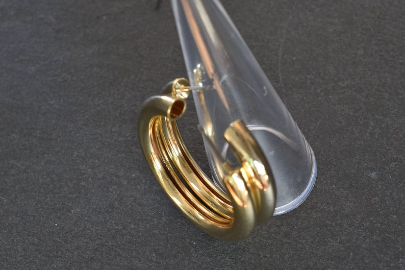 Pipe earring post upgraded qualitySmall ESH01G 2pcs Etsy