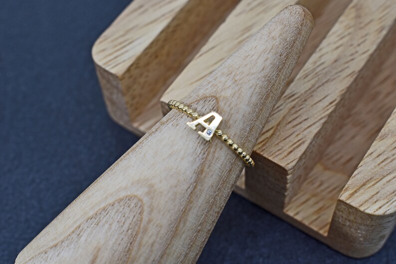 Scarf ring 1pc Ring RW-AG Good for layered rings Cubic zirconia 16K shiny gold plated brass 16.5x1.3mm