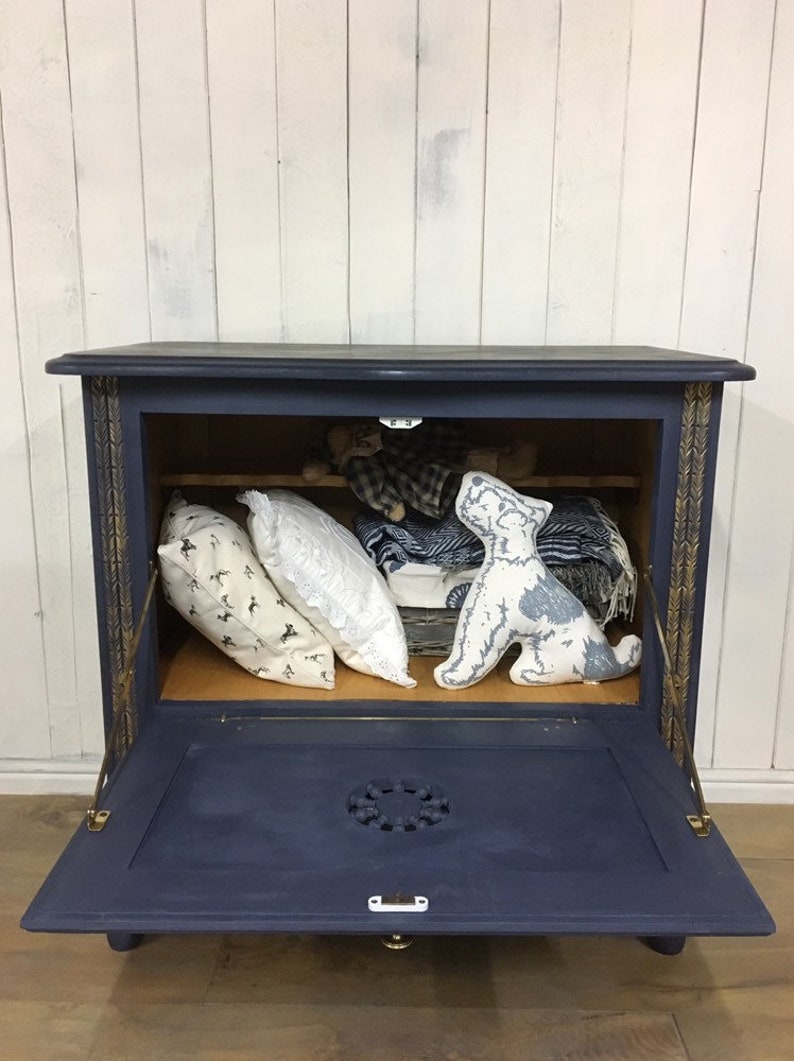 RESERVED FOR H. Hand painted original French linen Etsy