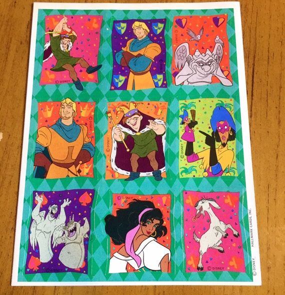 ディズニー ノートルダムの鐘 ステッカー