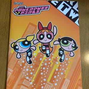 Livro de adesivos das Meninas Superpoderosas