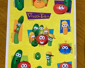 VeggieTales Vintage Stickers