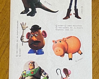 Toy Story Vintage 90s Sticker Sheet