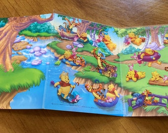 Winnie the Pooh Stickers with Scene