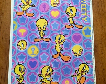 Tweety Bird Vintage Sticker Sheets