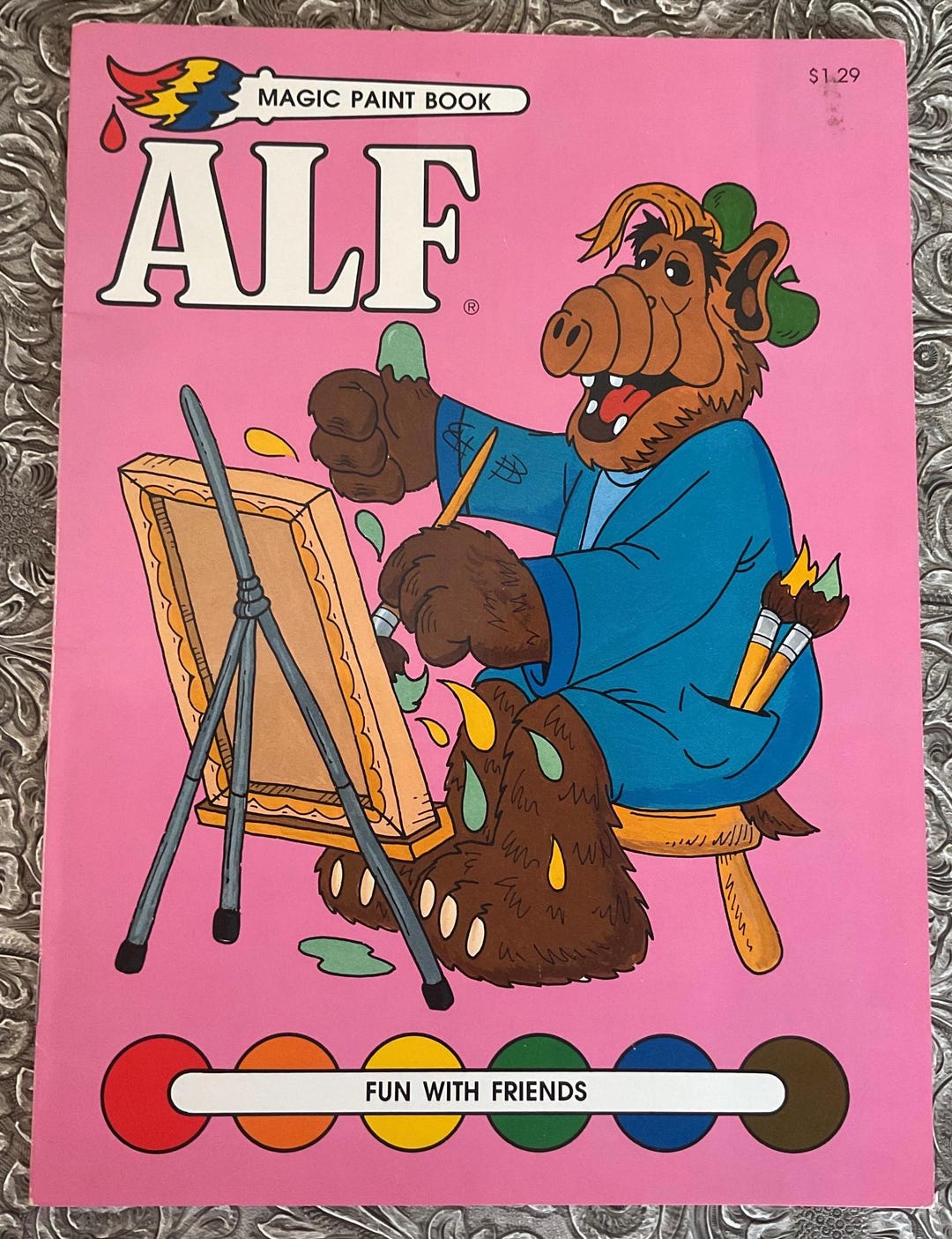 Alf 80s Magic Paint Book - Etsy