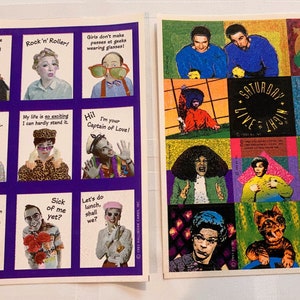90s SNL stickers
