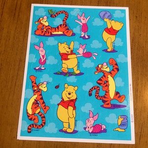 Vintage Winnie the Pooh Stickers