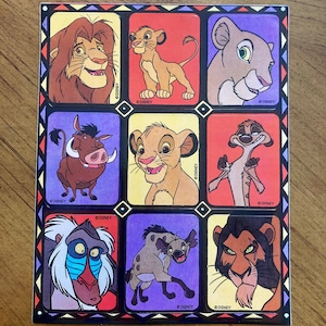 Vintage 1980s 1990s 2000s Hallmark the Lion King Single