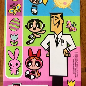 Power Puff Girls Easter Sticker Sheet
