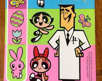 Power Puff Girls Easter Sticker Sheet