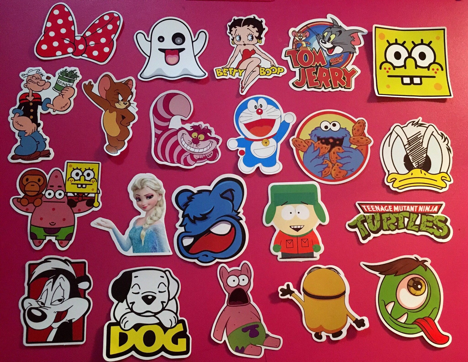 Cartoon Stickers Etsy