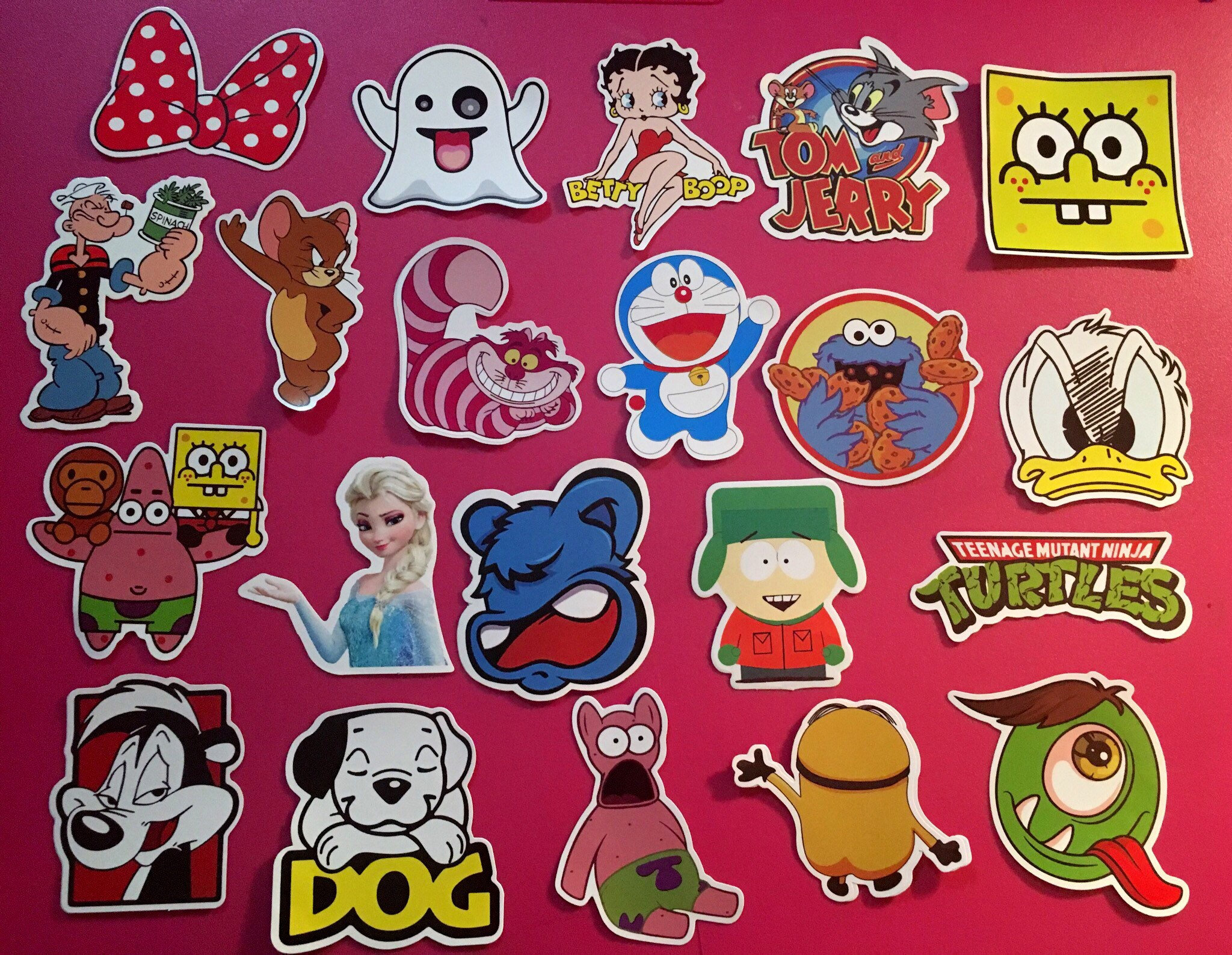 Cartoon Stickers Etsy
